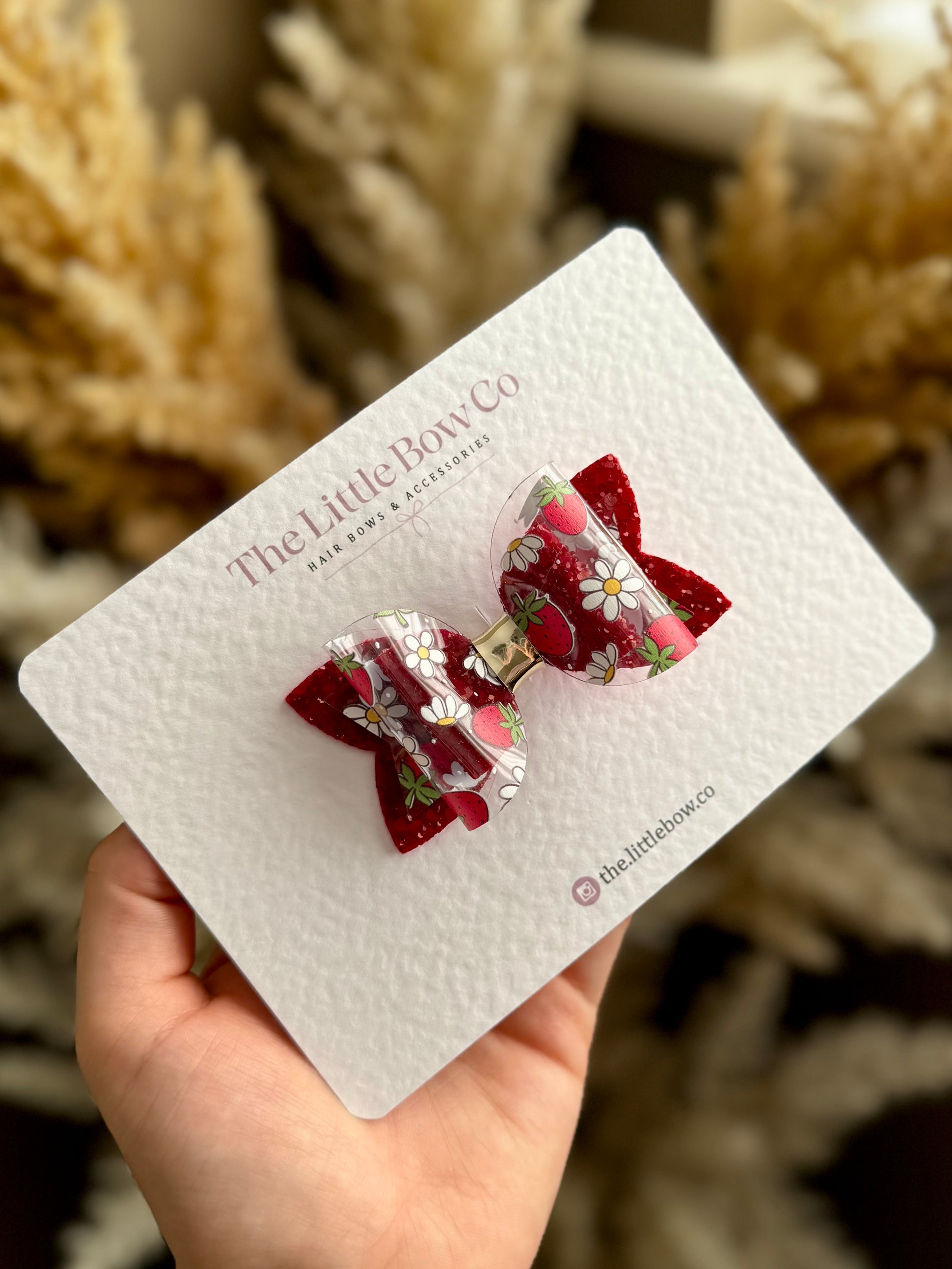 Strawberry Jelly Bow