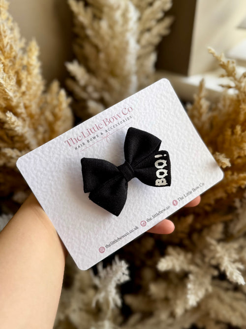 Boo Linen Bow